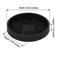 Plant Pot Saucer and Sturdy Flower Pot Stand, PP Round Plant Pot Tray, Indoor Outdoor Balcony Garden Surface Protector