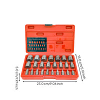 Screw Extractor Set, High Hardness Bolt Remover, Damaged Screw Removal Tool for Workshop, DIY Projects, Mechanical Repairs
