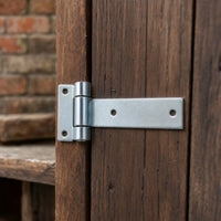 Heavy-Duty T-Hinge Pre-Drilled T-Strap Hinge Metal Tee Hinges Rust-Resistant for Trailers, Trucks, Utility Boxes, Cabinets