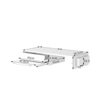 Office Printer Stand with File Storage Cabinet