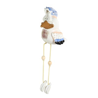 Duck Figurine with Hanging Legs Cartoon Duck Figurine Decorative for Decorators