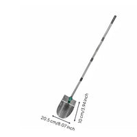 Serrated Edge Sand Rake Detachable Design Stainless Metal Shore Sifter Heavy Duty Long Handle Sand Digger for  Metal Detectorists