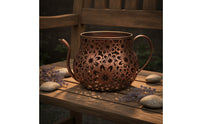 Watering Can Planter Rustic Planter with Handle Perforated Watering Can with Long Spout for Garden, Indoor