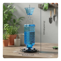 Hummingbird Feeder Easy to Hang Hanging Nectar Feeder Spill-Resistant for Patio