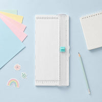 Foldable Paper Ruler Guide A4 Paper Measurement Markings