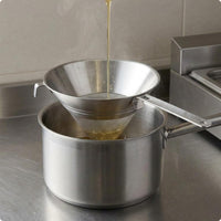 Stainless Steel Strainer Sleek Polished Finish Fine Mesh Strainer
