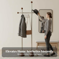 Treetype Coat Stand Space-Saving Home Furnishing Easy Assembly for Living Room