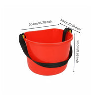 Shoulder Strap Picking Pail Single-Piece Molding Fertilizer Spreader Pail