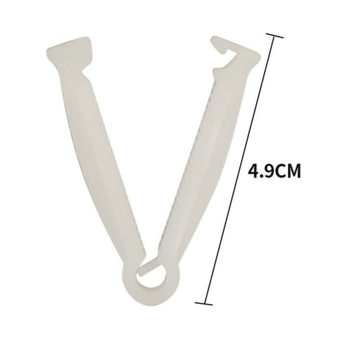 100 Pieces Piglet Umbilical Cord Clamp Newborn Livestock Cord Bander
