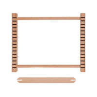 儿童织布机 榉木质玩具毛线纺织机 制作挂毯编织器
