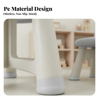 Child-Safe Design Peanut Shaped Kids Desk Sturdy Construction Kids Table and Chair Set Rounded Edges children's Study Desk and Chair Easy to Clean for Preschoolers, Daycare Providers, Playroom, Nursery, Classroom, Art Corner