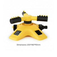 360-Degree Sprinkler Multiple Spray Outlets Garden Supply Large Area Coverage