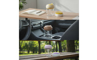 Plastic Cup with Ice Tray Compact Cold Drink Cup with Lid Tumbler Food-Safe-Food-Safe-Safe Sturdy for Commuters, Office, Car