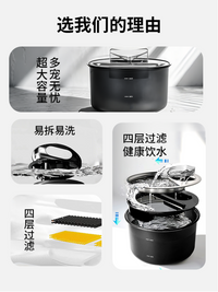 宠元宠物用品猫咪饮水机自动循环恒温流动喝水狗狗饮水器静音喂水