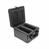 Double-Layer Transparent Sports Card Storage Box for PSA Graded Cards, Aluminum Alloy