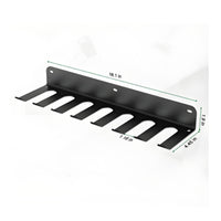 Baseball Sports Bat Rack Easy to Install Sports Bat Holder Sturdy for Garage