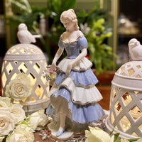 European Style White Porcelain Figurine Home Decor