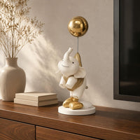 Elephant Statue Gift Idea Elephant Ornament Desktop Display for TV Cabinet, Desk