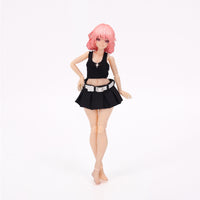 1/12 Scale BJD Doll Clothing Tank Top and Skirt Set