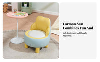unitary-Piece Toilet Siphonic Flush Ware Easy to Clean for Powder Room