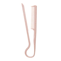 Spring-Loaded Clasp-Style Hair Comb Washable V-Shaped Hair Comb Lightweight Compact for Women, Blow Drying, Home Grooming