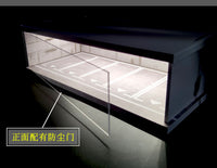 1/43合金车模收纳盒 小比例场景停车场模型 合金车模收纳盒子