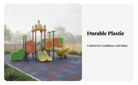 Castle Theme Play Structure Design Playground Slide Combination Sturdy Construction Kids Climbing Structure for Children, Young Children, School, Park