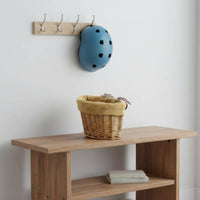 Small Front Wicker Basket Handwoven Children Bike Basket Reinforced