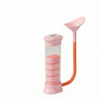 Compact Respiratory Exerciser with Chamber Upright Breathing Exerciser with Mouthpiece Portable Respiratory Muscle Coach User-Friendly for Athletes, Singers, Rehabilitation, Home Workouts