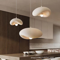 Cloud Pendant Light Wabi-Sabi Style for Hotel, Restaurant, Bar, Loft Living Room