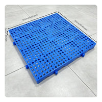 Ventilated Pallet Board Wear Resistant Storage Deck Anti-Slip Heavy Duty Grid Mat for Basement