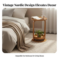 Round Side Table Light Luxury Feel Round Tripod Table century-inspiredera Modern Design