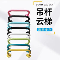 Climbing Ladder Indoor Horizontal Bar Wall-Mounted Multi-Function Play Gym