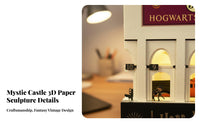 Dimensional Paper Craft Memo Pad Creative Gift Paper Carving Art Notepad Multi-Functional Paper Carving Memo Block for Collectors, Collectors