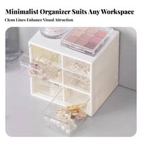 6-Drawer Mini Cabinet Space Saving 6-Drawer Mini organizer space-efficient Size for Students
