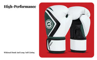 Wrist Support Muay Thai Training Gloves Thickened Padding Muay Thai Gloves Shock Absorbing Combat Sports Gear Long-Lasting PU Leather for Children, Young Adults, Women