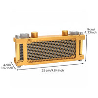 Aluminum Oil Cooler Upgraded Thickened Design for Racing