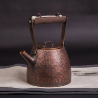 Hammered Copper Tea Kettle Copper Pot Traditional for Boiling Water