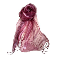 Translucent Scarf Lightweight Rectangular Scarf Gentle Drape for Travel