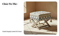 Armless Floor Sofa Module North African evoking Living Room Furniture Easy Assembly
