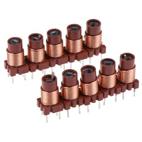10pcs 0.6UH-1.7uh 12T带磁芯 微调 高频绕线 铁氧体 可调电感