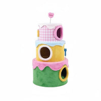 Cream Cake Cat Tower, Multi-Functional Cat Tree Condo