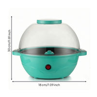 Popcorn Machine with Dome Lid Electric Appliance Household Nonstick for Families, Movie Nights, Home Kitchen
