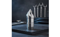 Rotating Drain Nozzle Compact piping Cleaning Nozzle Rust Resistant for Plumbers, Sewer Jetting