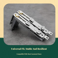 Unseen Glazing Hinge, Adjustable Aluminum Alloy, sturdy Duty, Home Office Security Installation