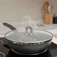 3 Pieces Oil Splash Guard Sturdy Stainless Steel Mesh Lid Easy to Clean