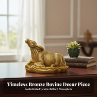 Brass Ox Statue Fine Specifics S Chinese Astrological Ox Figurine Symbol Of