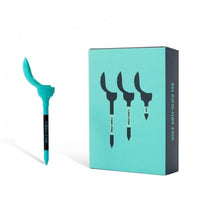 8 Pieces Anti-Slice Tee Black Shaft Golf Tee Printed Branding