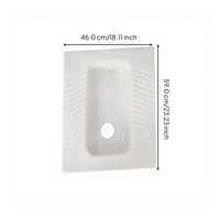 Ceramic toilet set, easy install