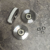 35-Tooth Helical Plastic Steel Gear with 608 Bearing